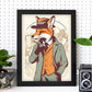 Póster del Detective Zorro