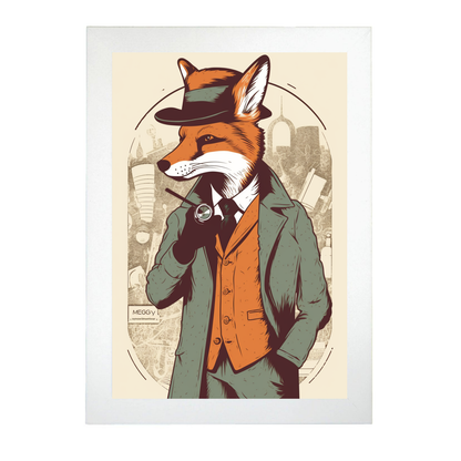 Póster del Detective Zorro