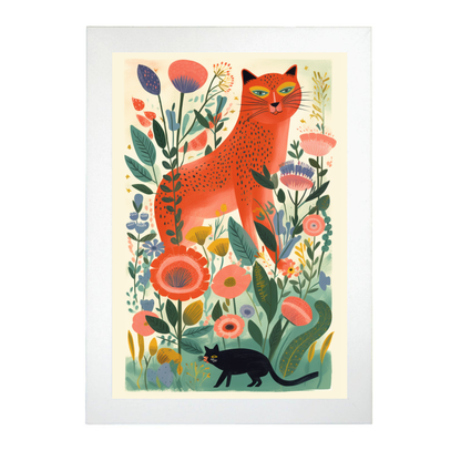 Póster de Día de las Madres con Ilustración DTG