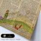Poster del principito para niños pequeños. Lámina de Principito y el zorro con definiciones.-Artwork-Nacnic-Nacnic Estudio SL