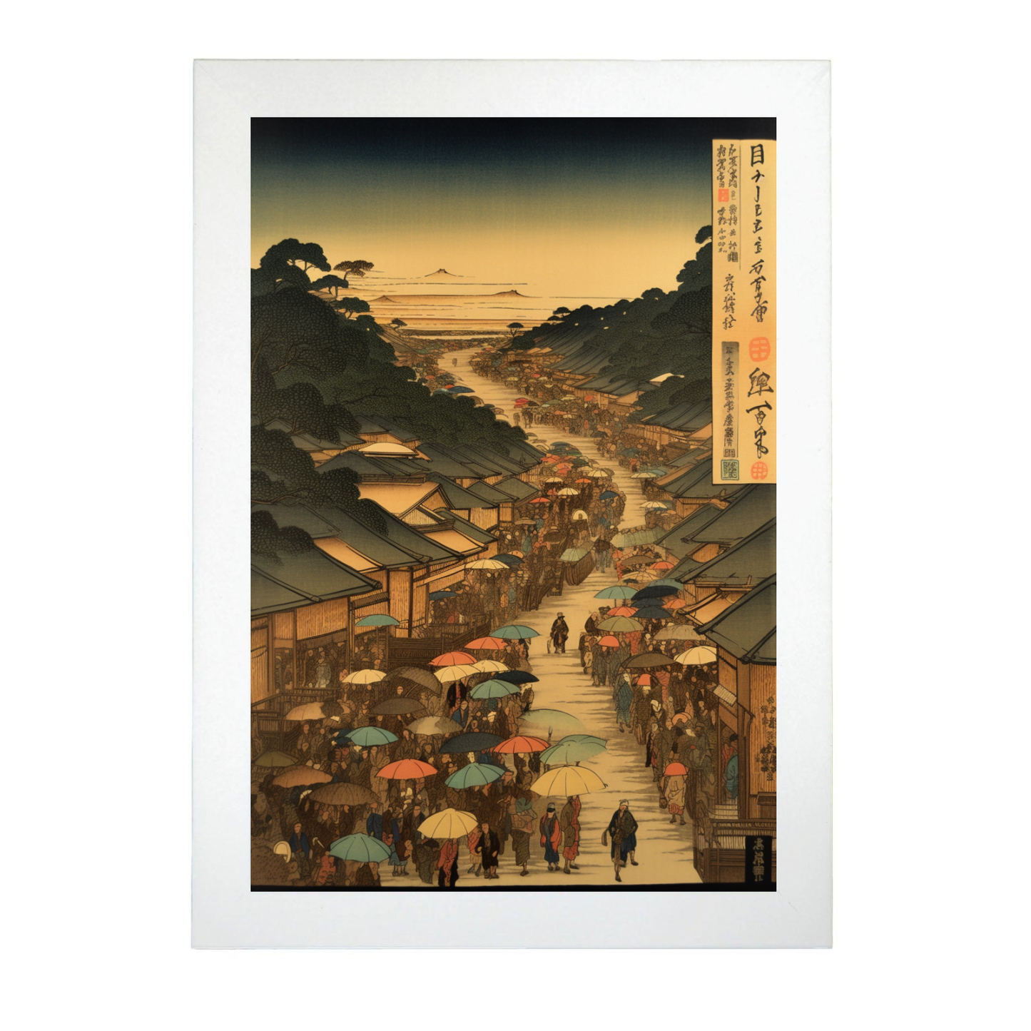 Poster detallado de Utagawa Hiroshige