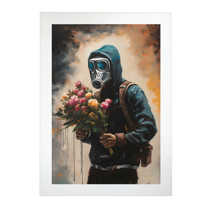 Póster de Arte Urbano Estilo Banksy