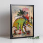 Póster Estilo Dinosaurio de Basquiat