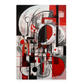 Póster Escandinavo Surrealista Abstracto