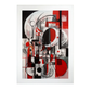 Póster Escandinavo Surrealista Abstracto