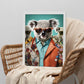 Póster Moda con Koalas