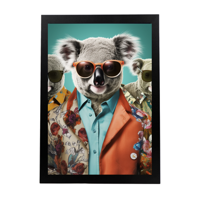 Póster Moda con Koalas