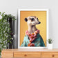 Cartel de Poster Fashion Suricata