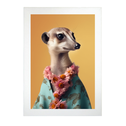 Cartel de Poster Fashion Suricata