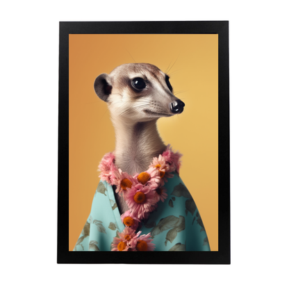 Cartel de Poster Fashion Suricata