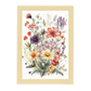 Póster Flores Silvestres en Acuarela