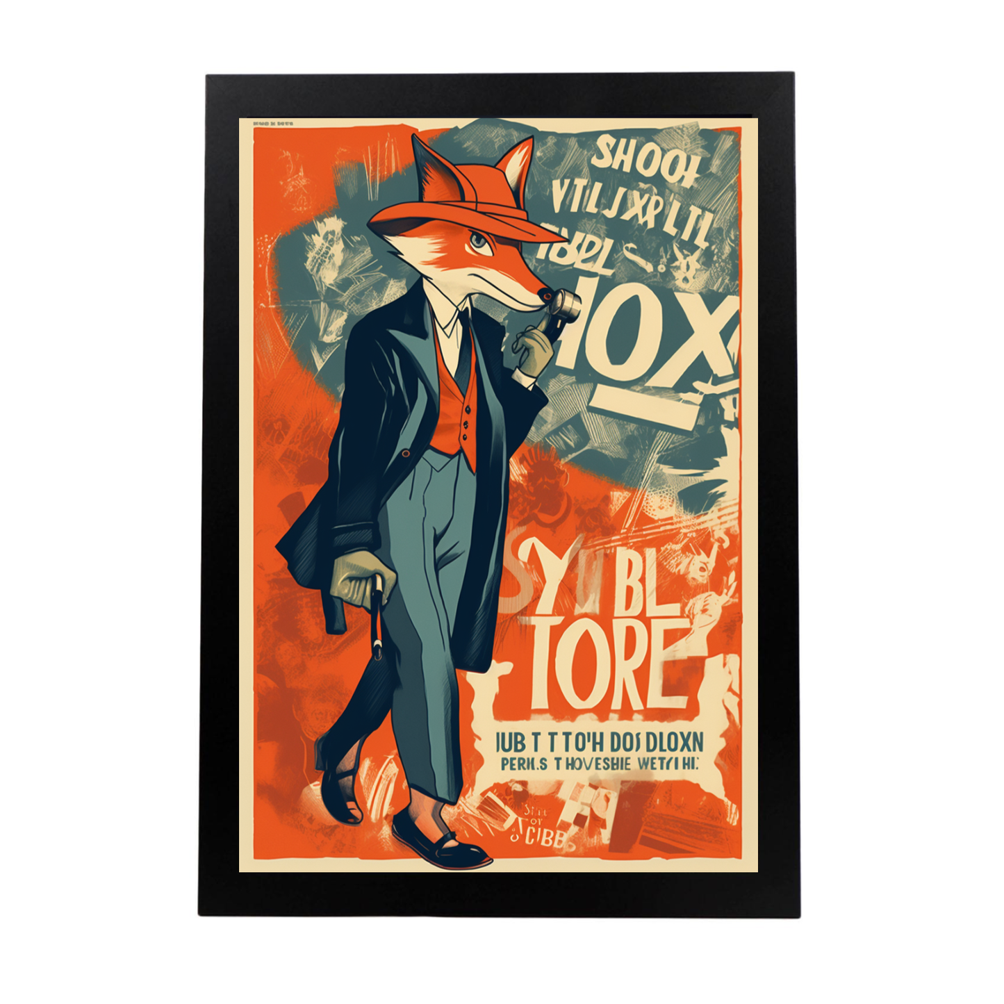 Poster Fox Detectives