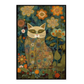 Póster Gatito en Jardín estilo Ryo Takemasa y Wu