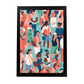 Poster de Ilustración Digital de Personas Coloridas