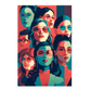 Poster Ilustrado de Mujeres con Estilo