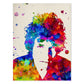 Poster imagen de Bob dylan. Posters con diseño acuarela de famosos, actores, músicos-Artwork-Nacnic-A4-Sin marco-Nacnic Estudio SL