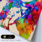 Poster imagen de Janis Joplin2. Posters con diseño acuarela de famosos, actores, músicos-Artwork-Nacnic-Nacnic Estudio SL