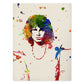 Poster imagen de Jim Morrison. Posters con diseño acuarela de famosos, actores, músicos-Artwork-Nacnic-A4-Sin marco-Nacnic Estudio SL
