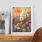 Póster Jardín Juguetón Letra O