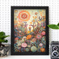 Póster Jardín Juguetón Letra O