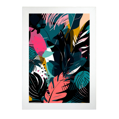 Lámina de Jungla Tropical Paradisíaca