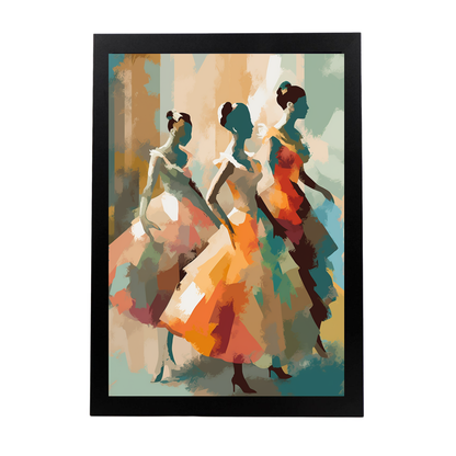 Póster "Minimalismo por Edgar Degas"