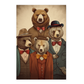 Póster de Moda de Osos