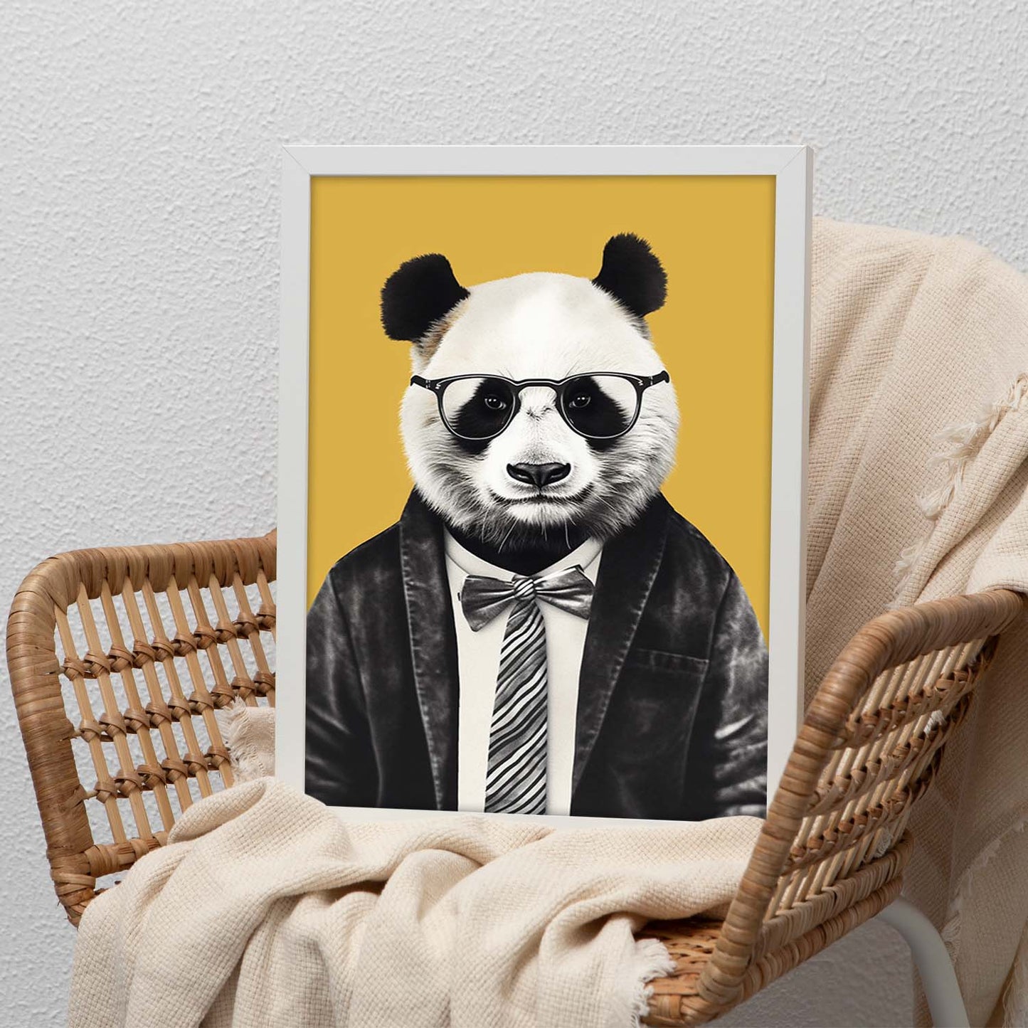 Póster de Moda Pandas Adorables