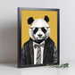 Póster de Moda Pandas Adorables