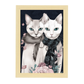 Póster de Moda con Gatos