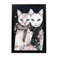 Póster de Moda con Gatos
