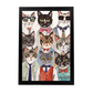 Lámina de Moda Gatos Estilizados