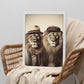 Póster Moda Leones
