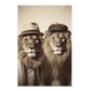 Póster Moda Leones