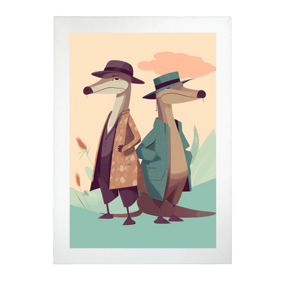 Póster de Moda Ornitorrincos