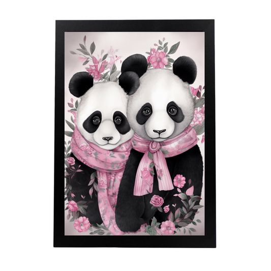 Póster de Moda de Pandas