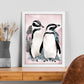 Lámina de Moda Pingüinos Cool
