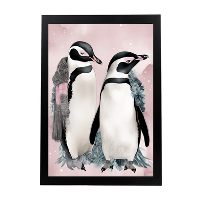Lámina de Moda Pingüinos Cool