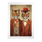 Póster de Moda con Tigres