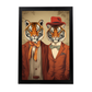 Póster de Moda con Tigres