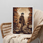 Póster Niño Sherlock Holmes con Reloj
