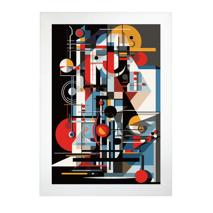 Póster Estilo Bauhaus