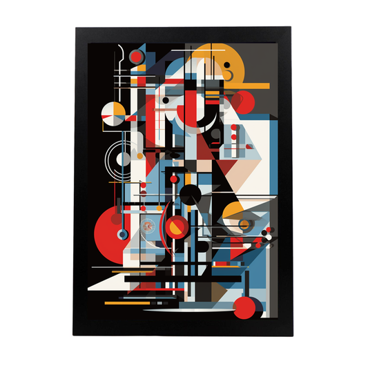 Póster Estilo Bauhaus