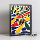 Póster Olímpico de Canoas Henri Matisse