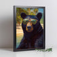 Póster de Oso en la Playa