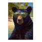 Póster de Oso en la Playa