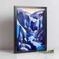 Póster de Paisaje Abstracto Dramático