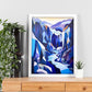 Póster de Paisaje Abstracto Dramático