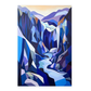 Póster de Paisaje Abstracto Dramático