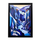 Póster de Paisaje Abstracto Dramático